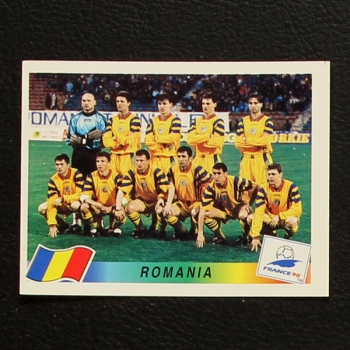 France 98 Nr. 427 Panini Sticker Team Romania