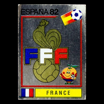 Espana 82 Nr. 274 Panini Sticker France Wappen