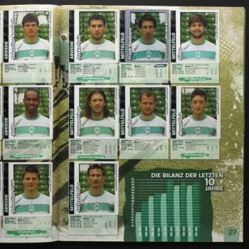 Fußball 2008 Panini Sticker Album komplett - Bild Version