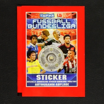 Fußball 2010 Topps sticker bag