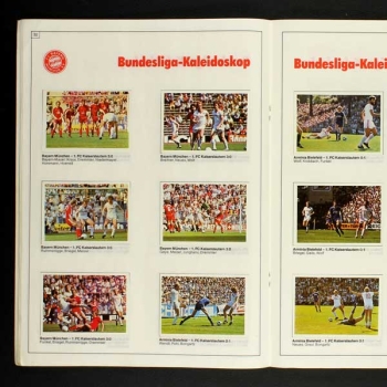 Fußball 81/82 Bergmann Sticker Album