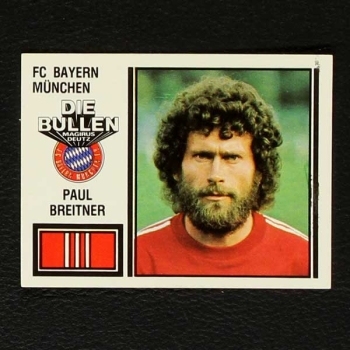 Paul Breitner Panini Sticker Serie Fußball 81