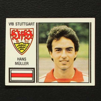 Hans Müller Panini Sticker Serie Fußball 81