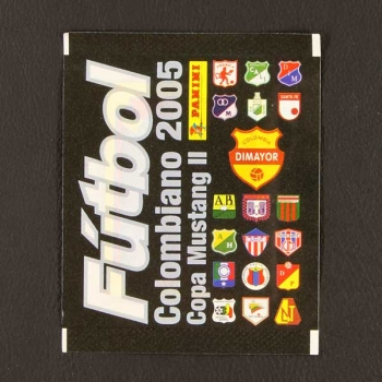 Futbol 2005 Kolumbien Panini Sticker Tüte
