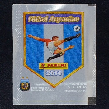 Futbol Argentino 2014 Panini sticker bag