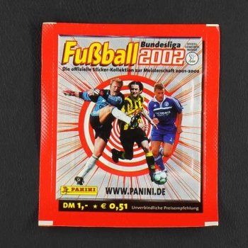 Fußball 2002 Panini sticker bag