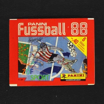 Fußball 88 Panini Sticker Tüte