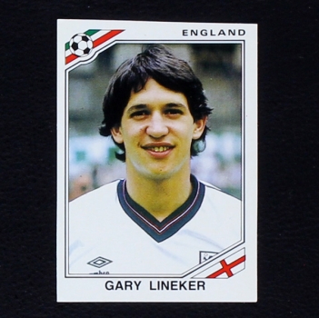 Mexico 86 Nr. 415 Panini Sticker Garry Lineker