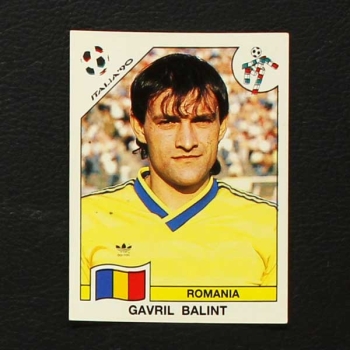 Italia 90 Nr. 170 Panini Sticker Gavril Balint