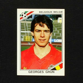 Mexico 86 Nr. 135 Panini Sticker Georges Grun