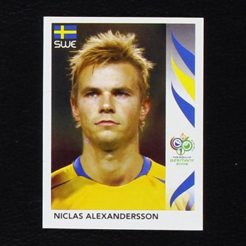 Germany 2006 Nr. 158 Panini Sticker Alexandersson