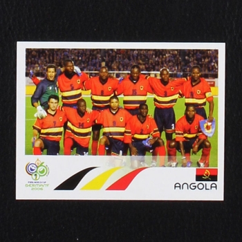 Germany 2006 Nr. 302 Panini Sticker Angola Team