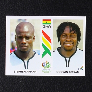 Germany 2006 Nr. 316 Panini Sticker Appiah - Attram