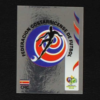 Germany 2006 Nr. 037  Panini Sticker Costa Rica Wappen