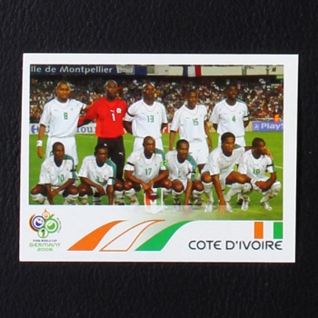 Germany 2006 Nr. 188 Panini Sticker Côte d´Ivoire Team