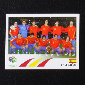 Germany 2006 Nr. 530 Panini Sticker Espana Team