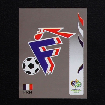 Germany 2006 Nr. 455 Panini Sticker Sticker France Wappen