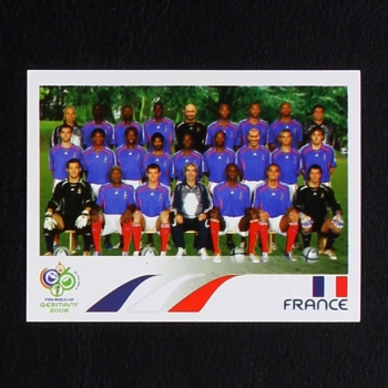 Germany 2006 Nr. 454 Panini Sticker France Team