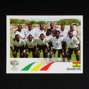 Germany 2006 No. 312 Panini sticker Ghana team