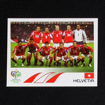 Germany 2006 Nr. 473 Panini Sticker Helvetia Team