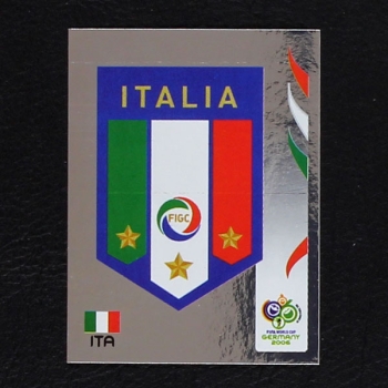 Germany 2006 Nr. 322 Panini Sticker Sticker Italia Wappen