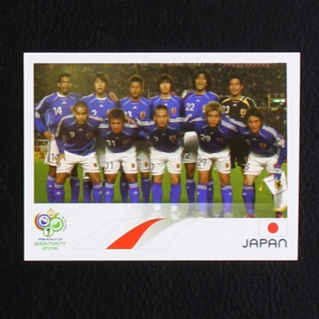 Germany 2006 No. 435 Panini sticker Japan team