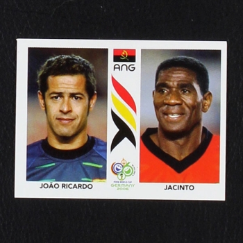 Germany 2006 Nr. 303 Panini Sticker Joao Ricardo - Jacinto