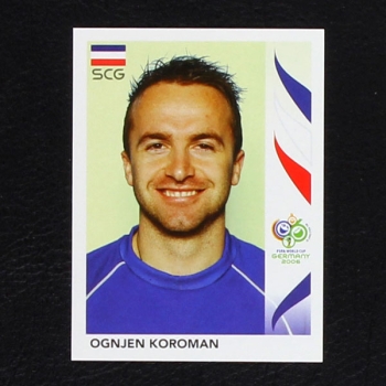 Germany 2006 Nr. 214 Panini Sticker Koroman