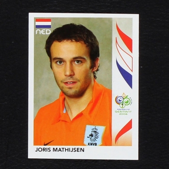 Germany 2006 Nr. 231 Panini Sticker Mathijsen