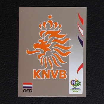 Germany 2006 Nr. 227 Panini Sticker Sticker Nederland Wappen