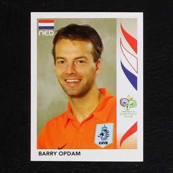 Germany 2006 No. 233 Panini sticker Opdam