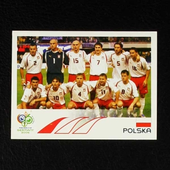 Germany 2006 Nr. 055 Panini Sticker Polska Team