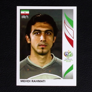 Germany 2006 No. 281 Panini sticker Rahmati