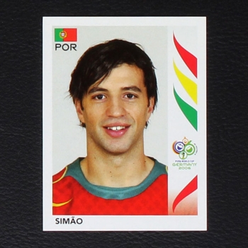 Germany 2006 No. 296 Panini sticker Simao