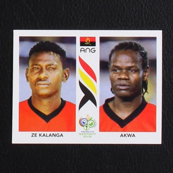 Germany 2006 No. 308 Panini sticker Ze Kalanga - Akwa