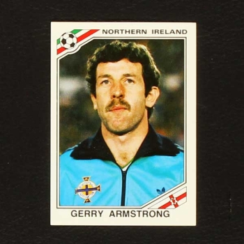 Mexico 86 Nr. 287 Panini Sticker Gerry Armstrong