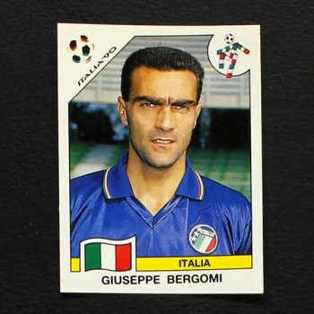 Italia 90 Nr. 042 Panini Sticker Giuseppe Bergomi