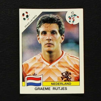 Italia 90 Nr. 407 Panini Sticker Graeme Rutjes