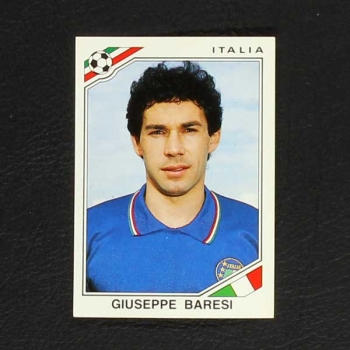 Mexico 86 Nr. 044 Panini Sticker Guiseppe Baresi