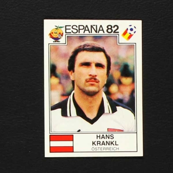 Espana 82 Nr. 142 Panini Sticker Hans Krankl