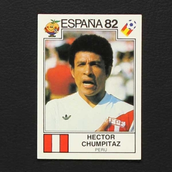 Espana 82 Nr. 076 Panini Sticker Hector Chumpitaz