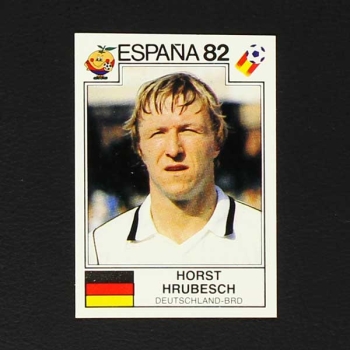 Espana 82 Nr. 126 Panini Sticker Horst Hrubesch