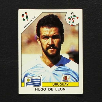 Italia 90 Nr. 370 Panini Sticker Hugo de Leon