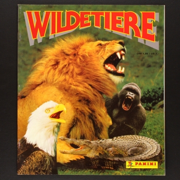 Wildtiere Panini Sticker Album