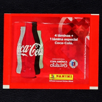 Cola Cola Chile 2015 Panini Sticker bag