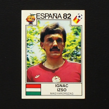 Espana 82 Nr. 198 Panini Sticker Ignac Izsi