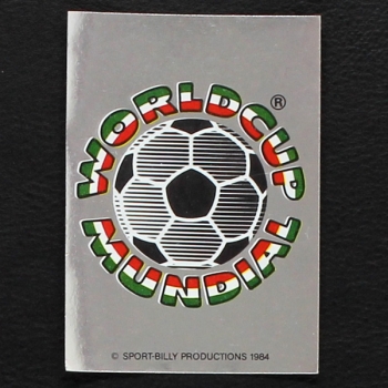 Mexico 86 Nr. 001 Panini Sticker Intro Wappen