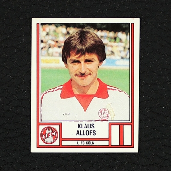 Klaus Allofs Panini Sticker Nr. 247 - Fußball 82