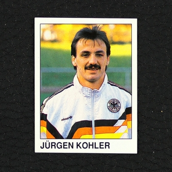 Jürgen Kohler Panini Sticker Nr. 416 - Fußball 91