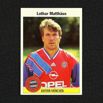 Lothar Matthäus Panini Sticker Nr. 12 - Fußball 95